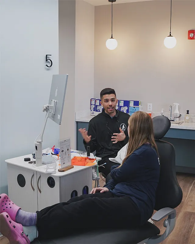 A thorough consultation at Wiktorski Orthodontics
