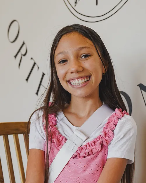 Smiling young patient at Wiktorski Orthodontics